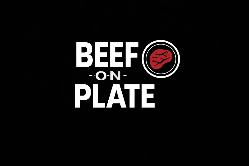 Beef on Plate logo
