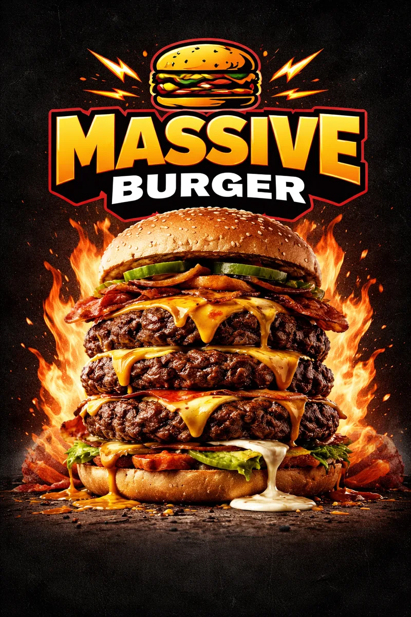 Massive Burger logo
